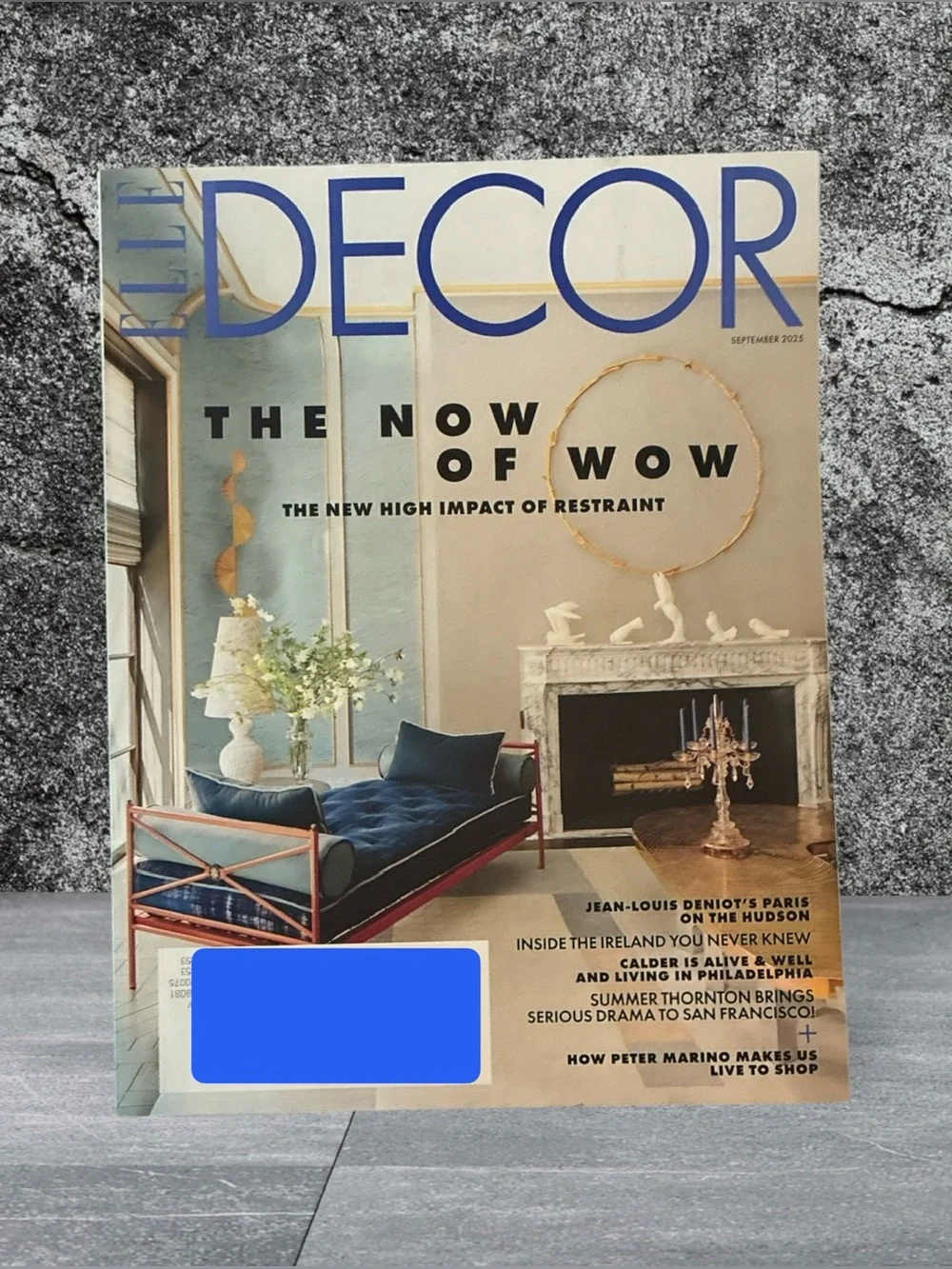 Elle Decor Magazine September 2025 The Now Of Wow High Impact Of Restraint